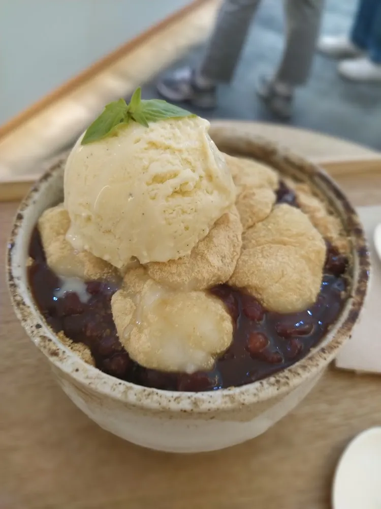 Bingsu Haricot Rouge Et Mochi