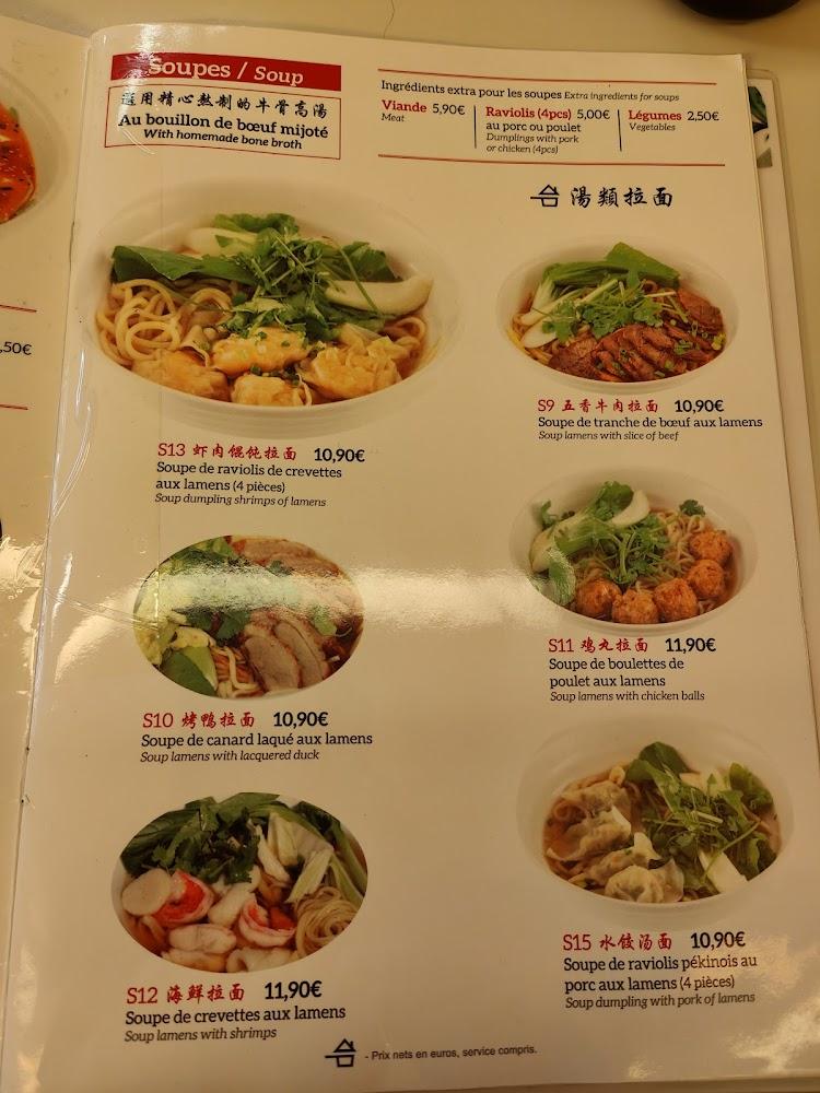 Tasty nouilles - Scan Menu 1