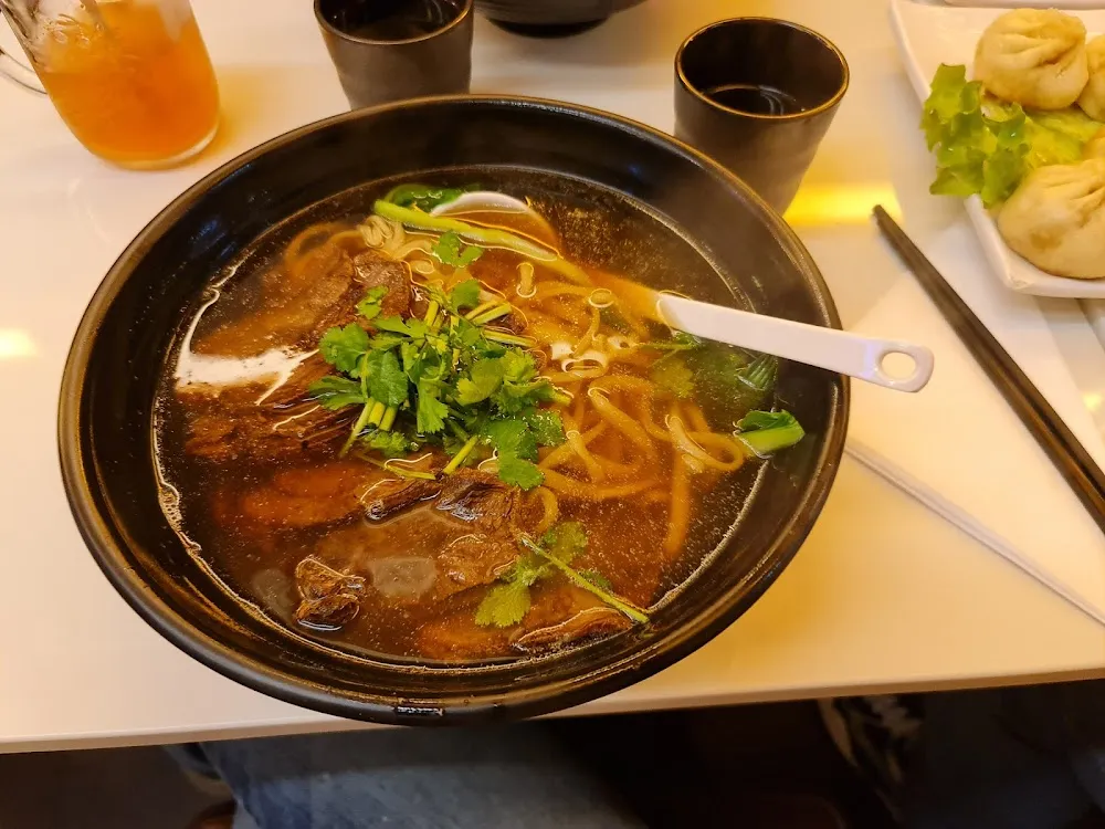 Soupe Se Poulet Croustillant Aux Lamens