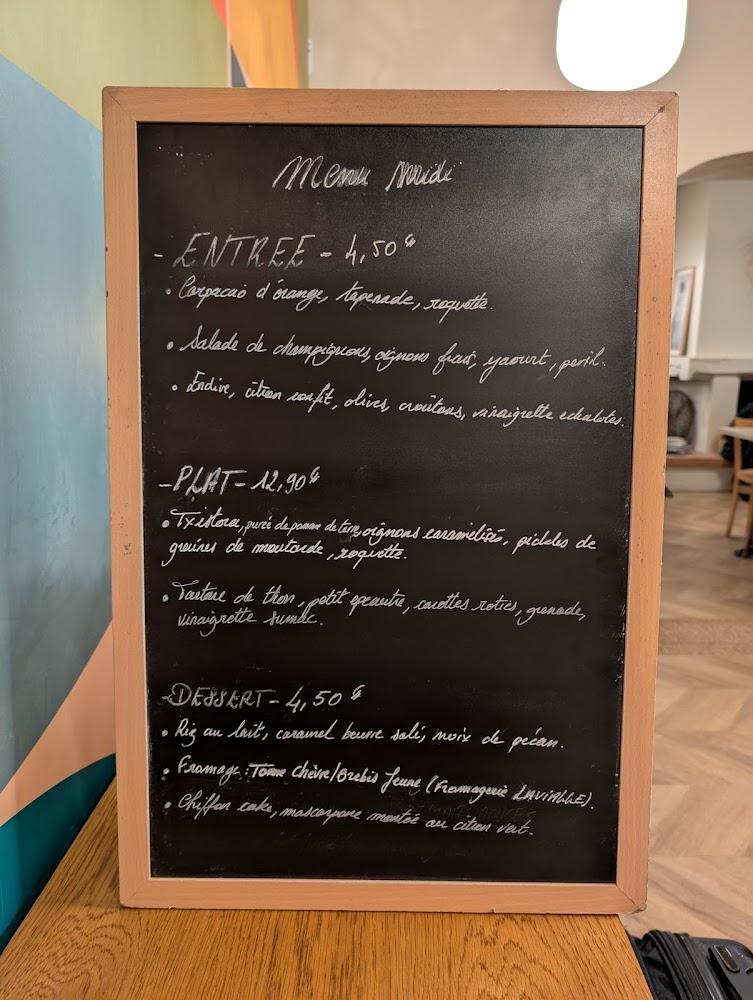 Tête en l'air - Scan Menu 2