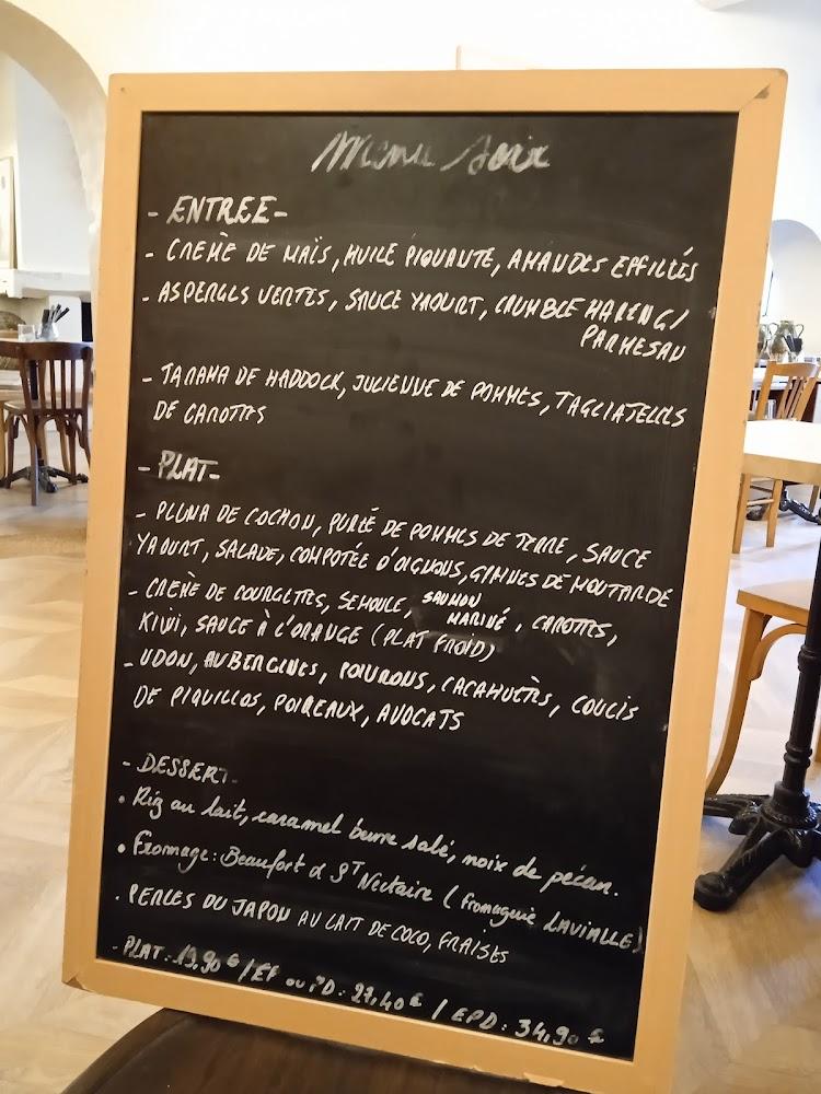 Tête en l'air - Scan Menu 3