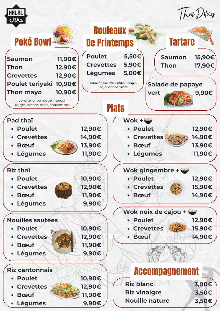 Thai Délices - Scan Menu 2