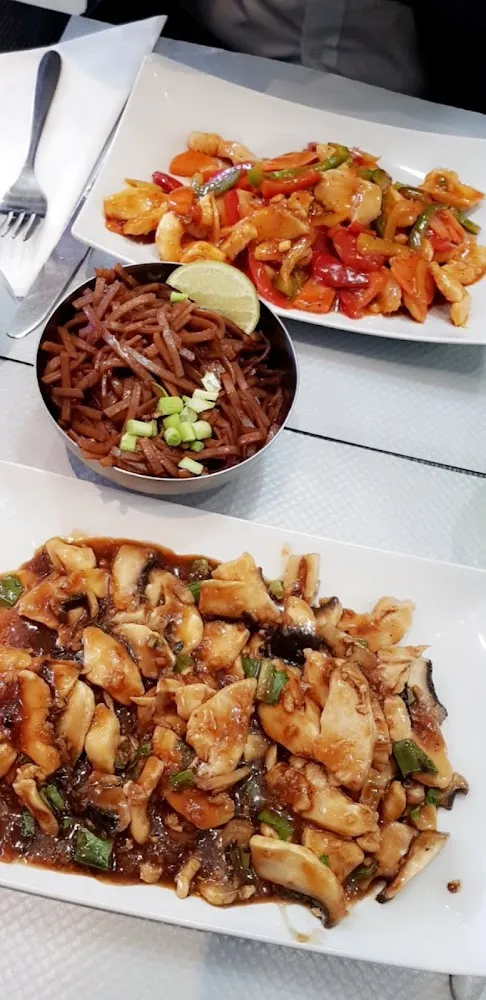 Wok Au Poivre Et Ail Poulet