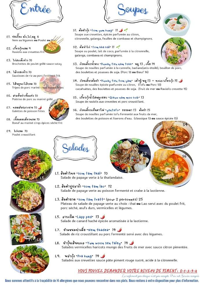 Thaï Yim 2 - Scan Menu 1