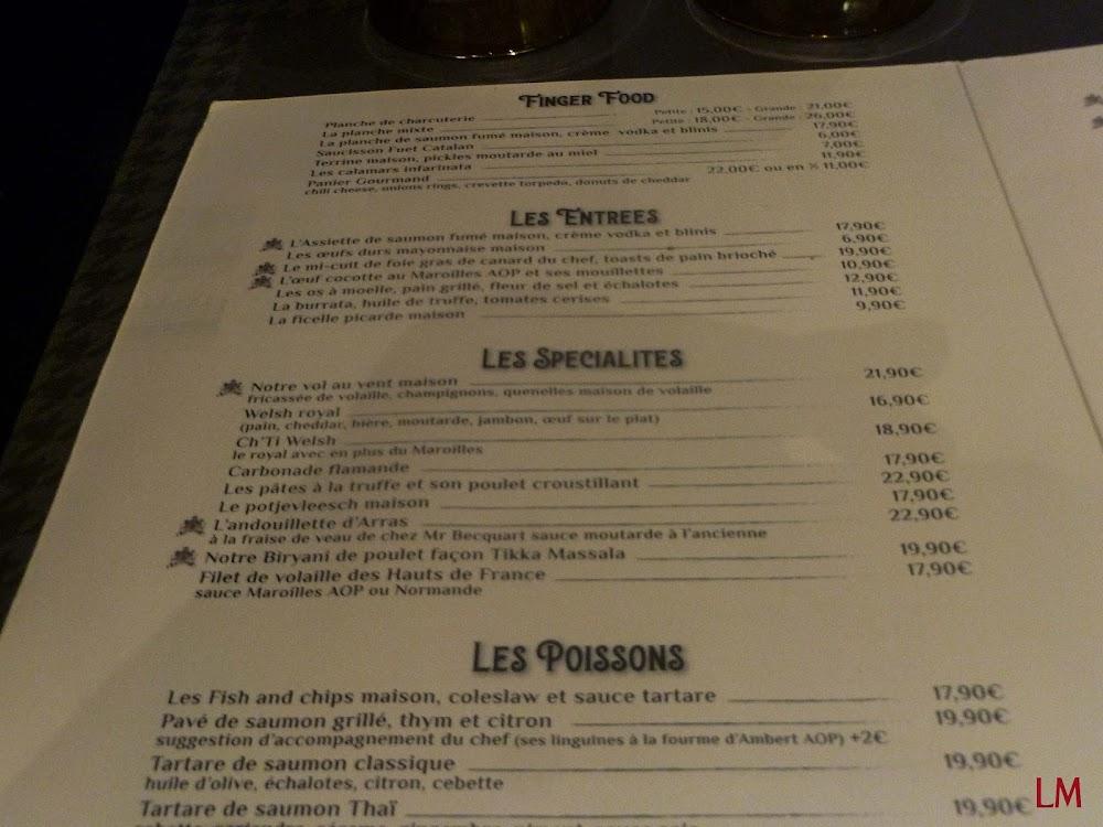 The French House Arras - Scan Menu 4