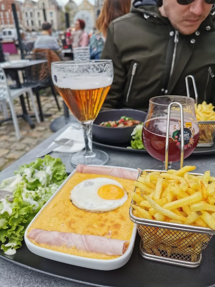 Welsh Rarebit Cheddar Et Tranche de Pain