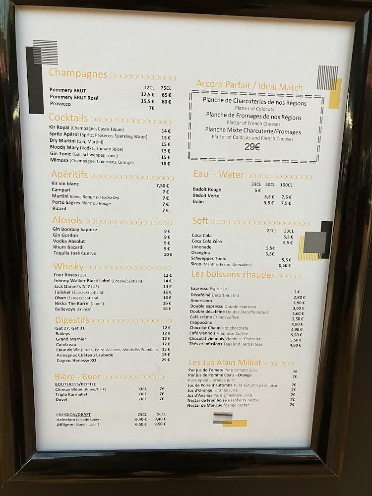 The French Taste by Guy Martin - Scan Menu 3