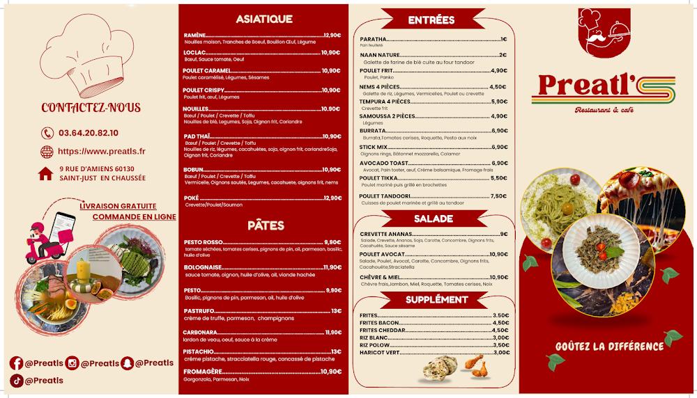 The Preatl's - Scan Menu 2