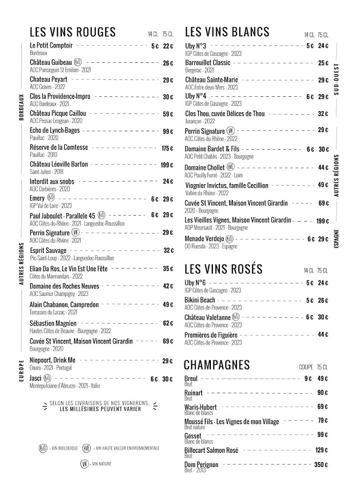 The Surf House - Scan Menu 4