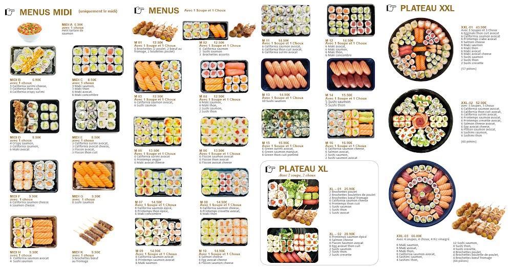 Thé Vert - Scan Menu 1