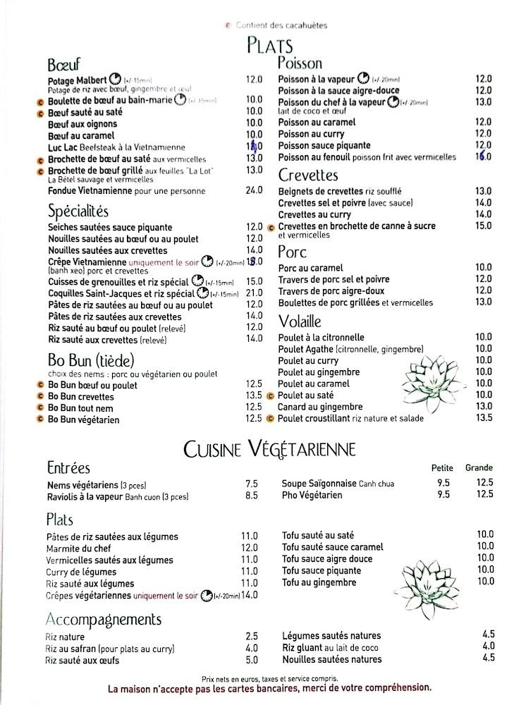 Thu-Thu - Scan Menu 1