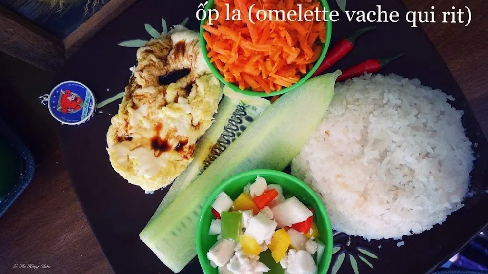 Riz Ôp la Vache Qui Rit Végétarien