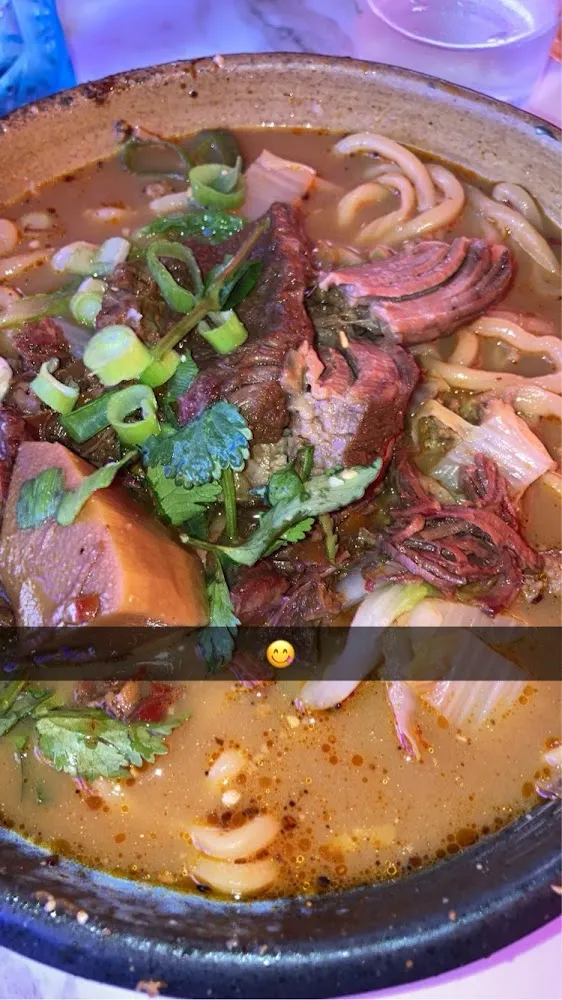 Soupe de Nouilles Au Boeuf