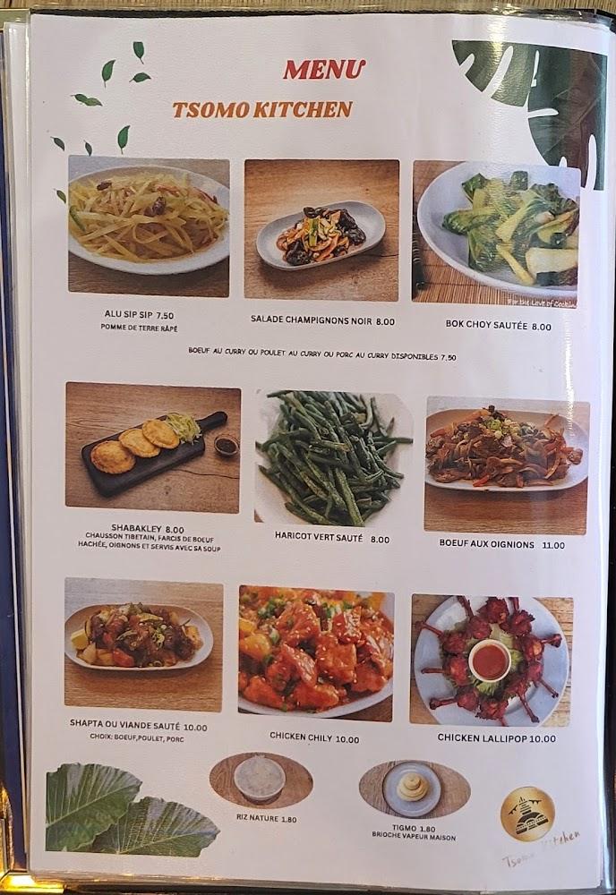 Tsomo Kitchen - Scan Menu 2