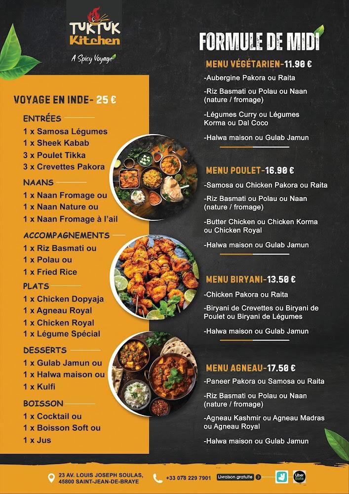 TUK TUK KITCHEN - Scan Menu 2
