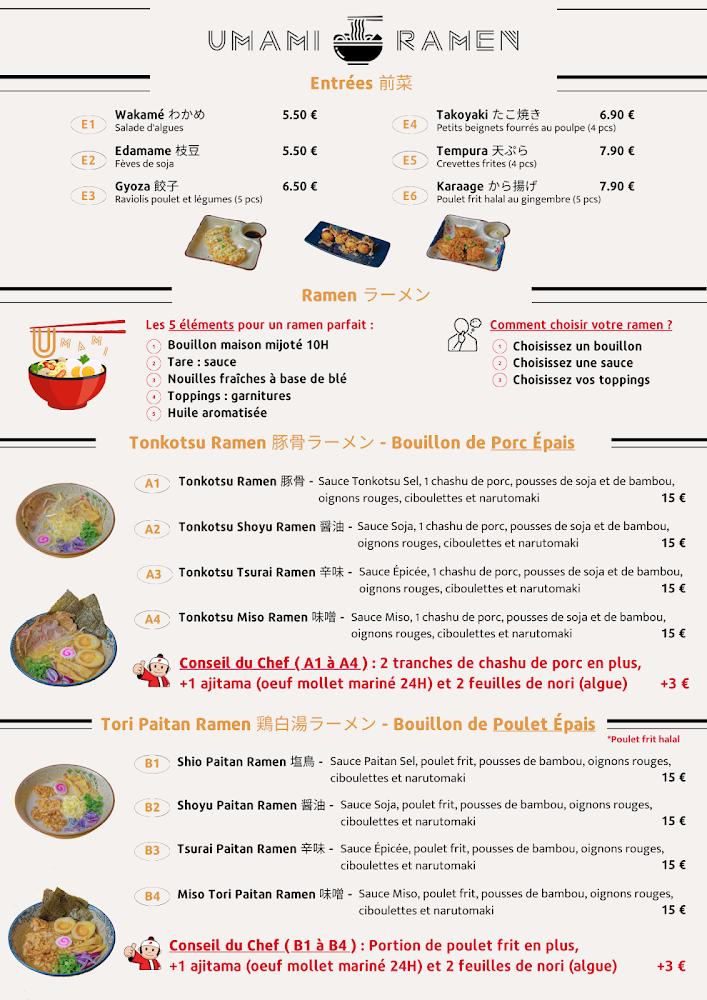 Umami Ramen - Scan Menu 3