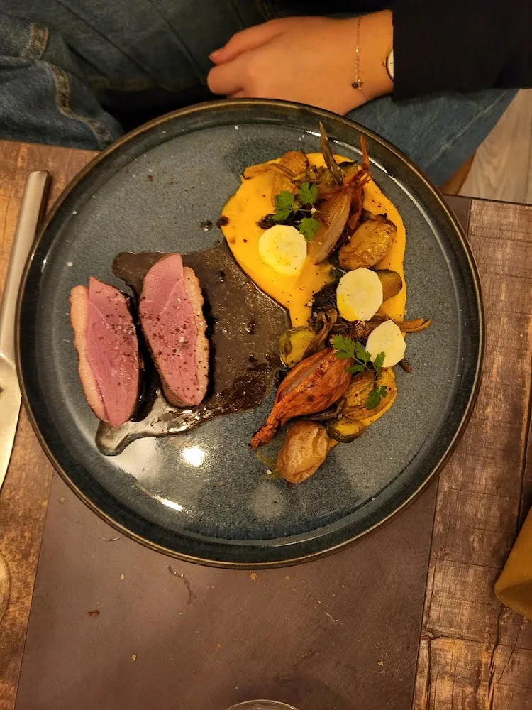 Canard Sauté Au Basilic