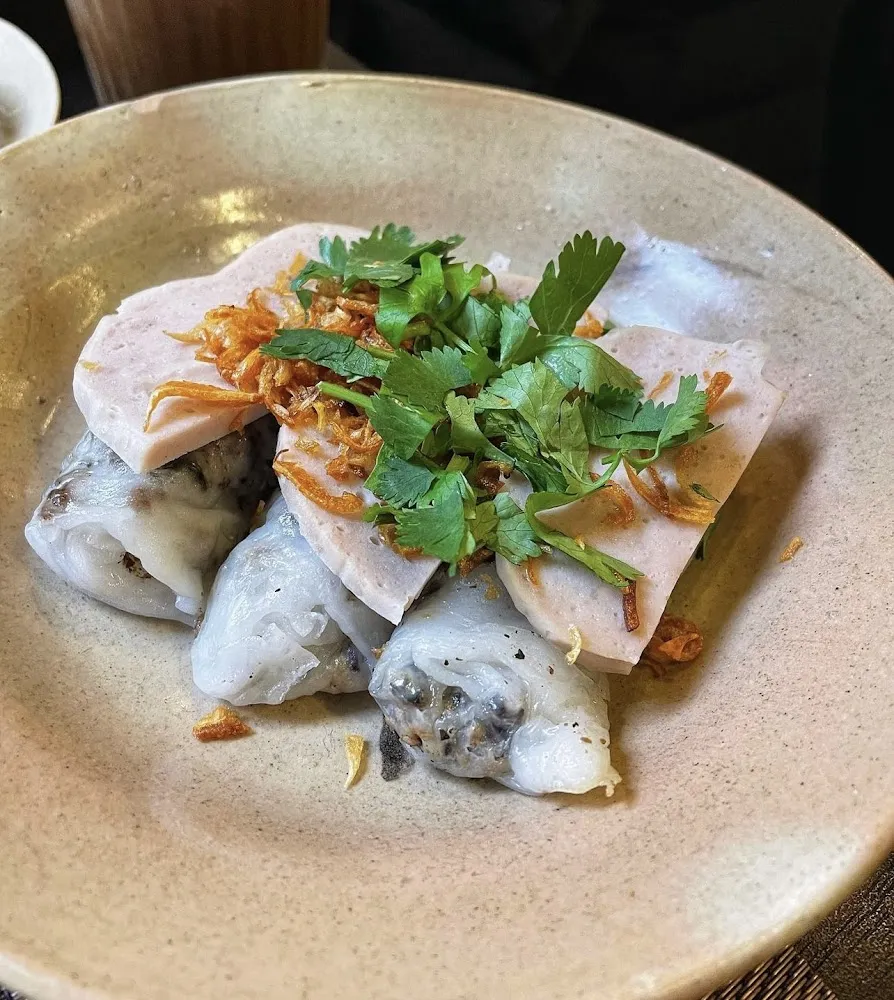 Bánh Cuốn - Galette de Riz À la Façon Vietnamien
