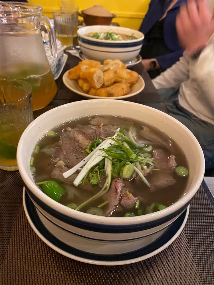 Phở Bò Tái Pho With Raw Beef Pho Au Boeuf Cru