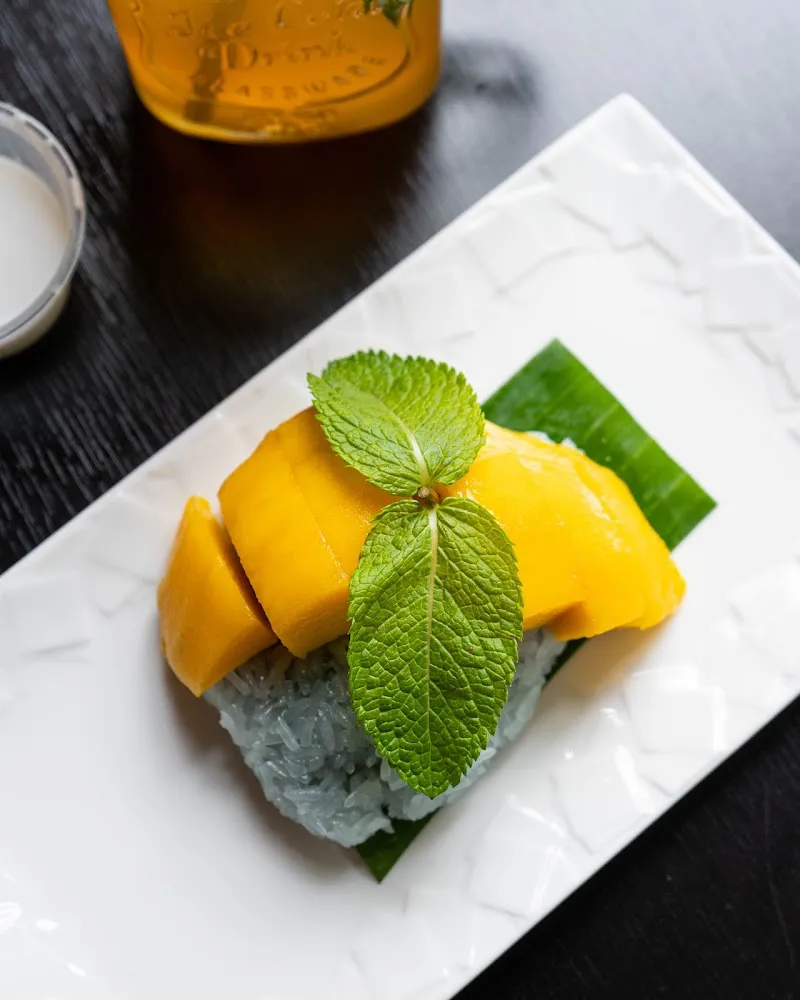 Riz Gluant À la Mangue Xôi Xoài