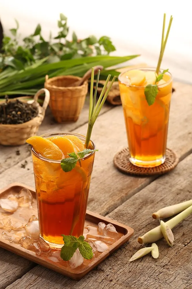 Trà Đào Cam Sả Thé Pèche Orange Citronnelle