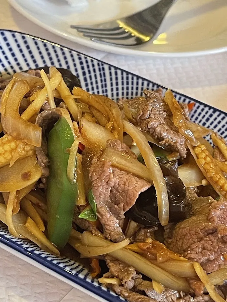 Sautéed Beef with Ginger