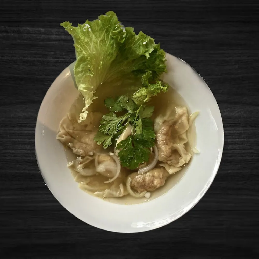 Soupe de Raviolis Aux Crevettes