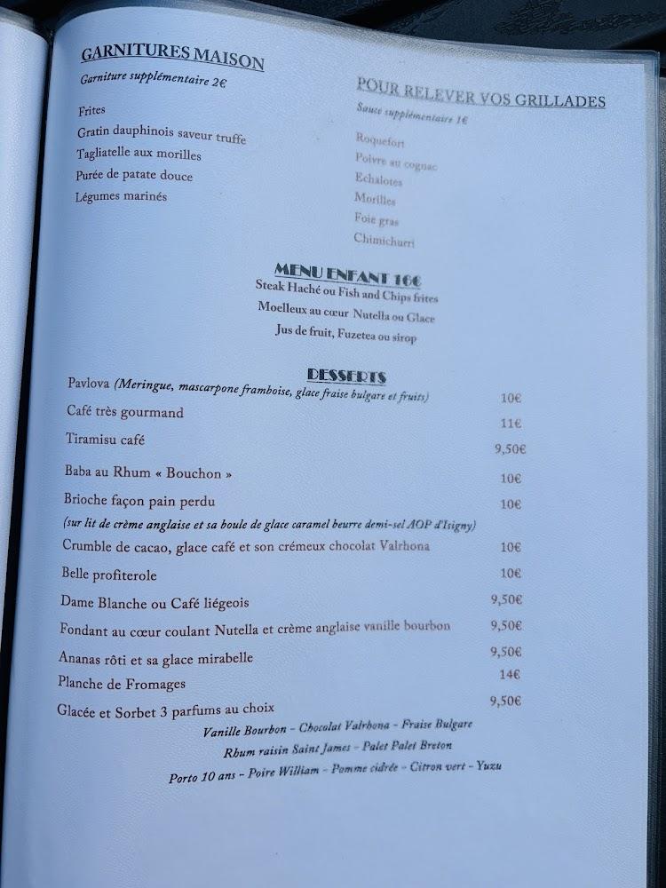 VINALIA RESTAURANT Noisy le grand - Scan Menu 1