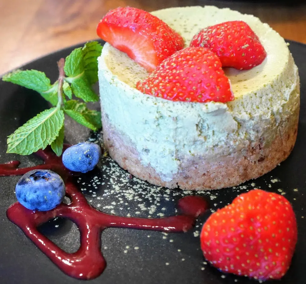 Cheese Cake Au Matcha