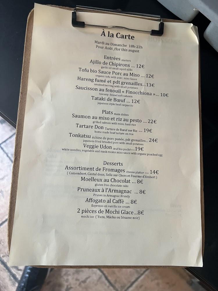 Vingt Vins d'Art - Scan Menu 4