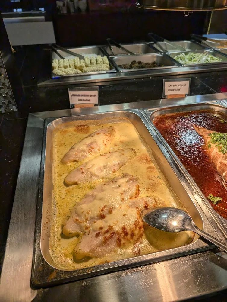 Poisson Grillé À la Crème