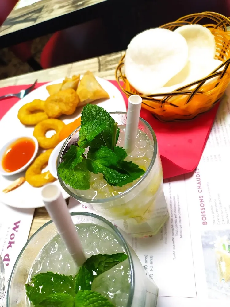 Mojito Et Beignets de Calamars