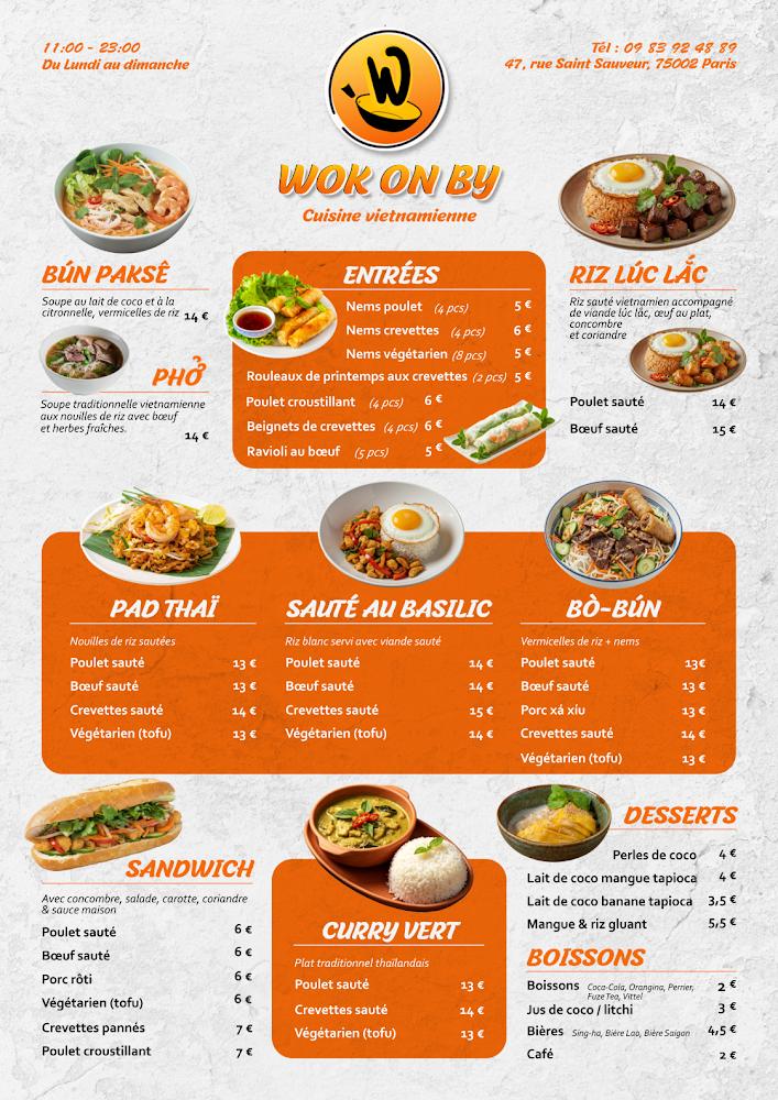 Wok on by - Scan Menu 1