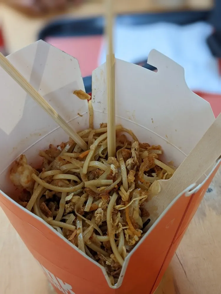 Nouilles Au Oeufs Sauce Hot Asia Crevettes