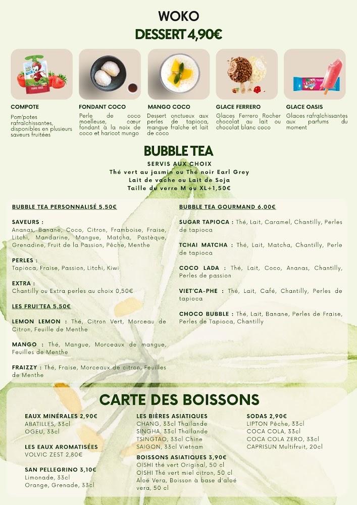 WOKO asian street food - Scan Menu 2