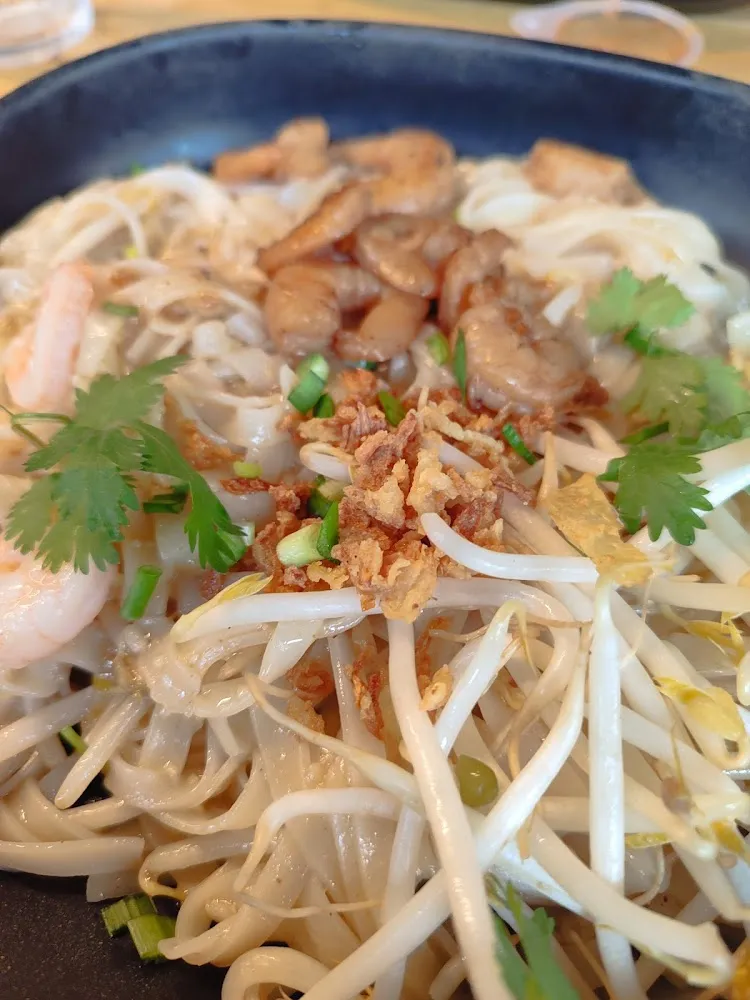 Nouilles Sautées Aux Crevettes