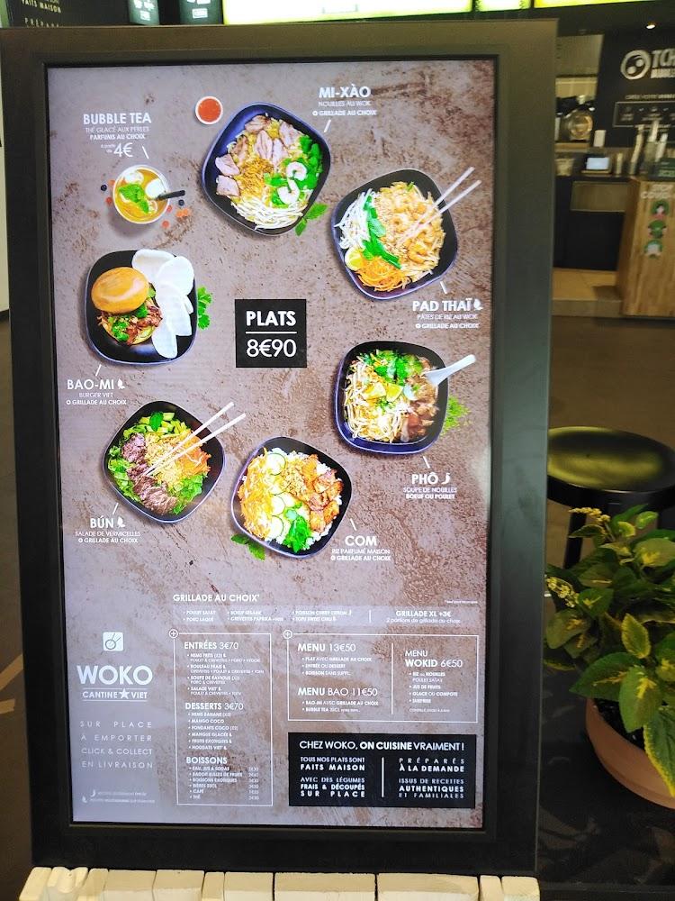 WOKO Noyelles-Godault - Scan Menu 1