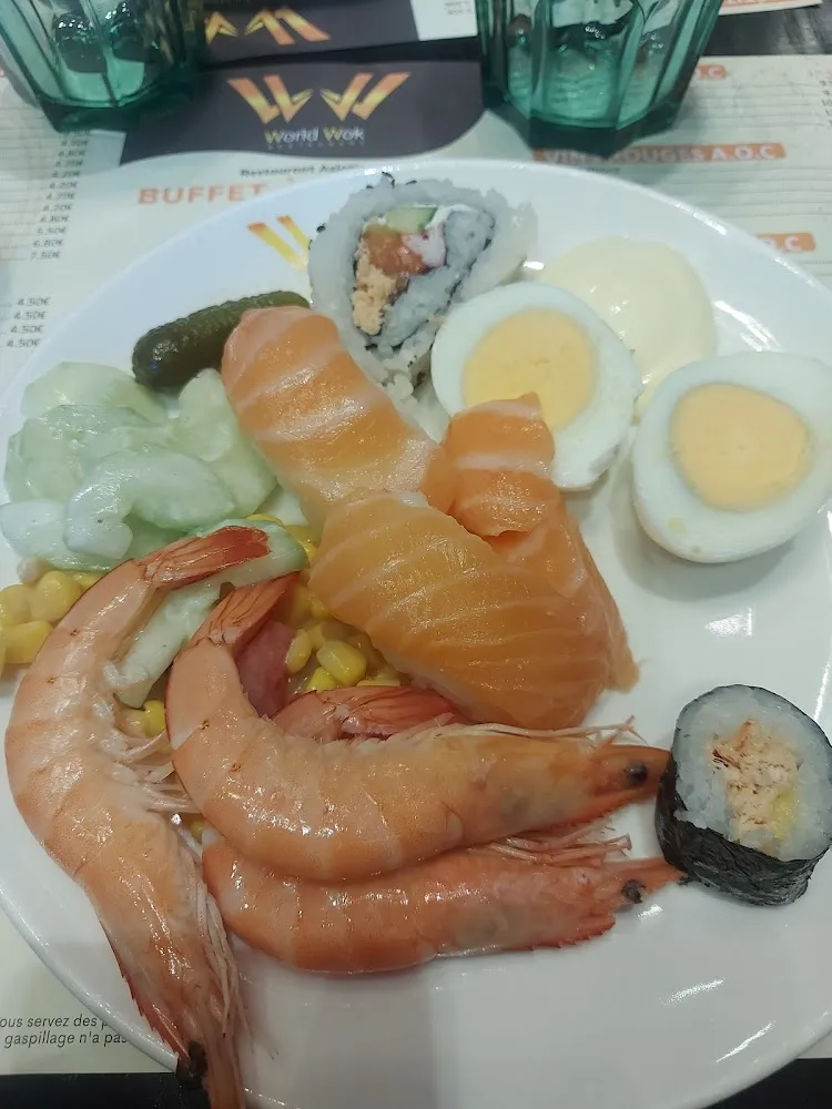 Crudités Sushi Saumon