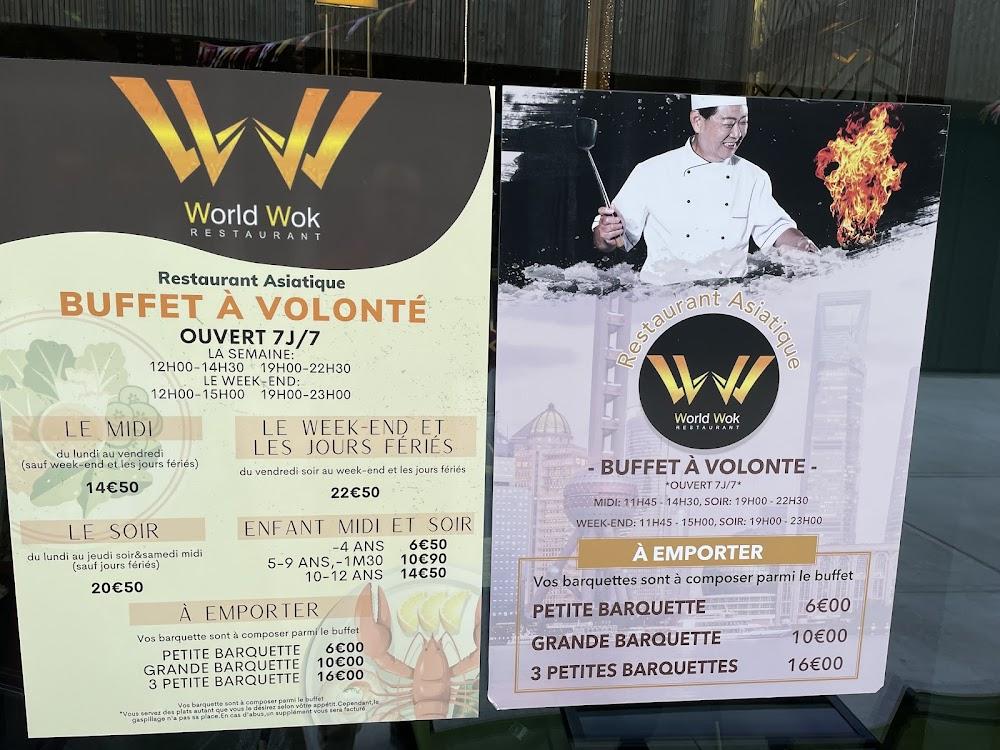 World Wok - Servon - Scan Menu 1