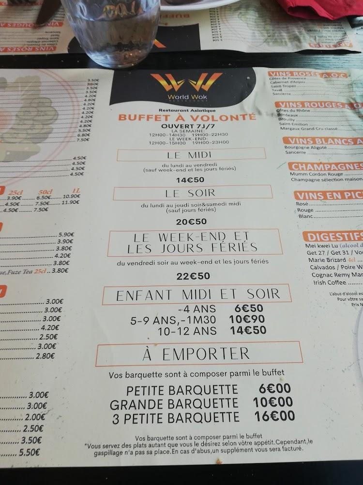 World Wok - Servon - Scan Menu 2