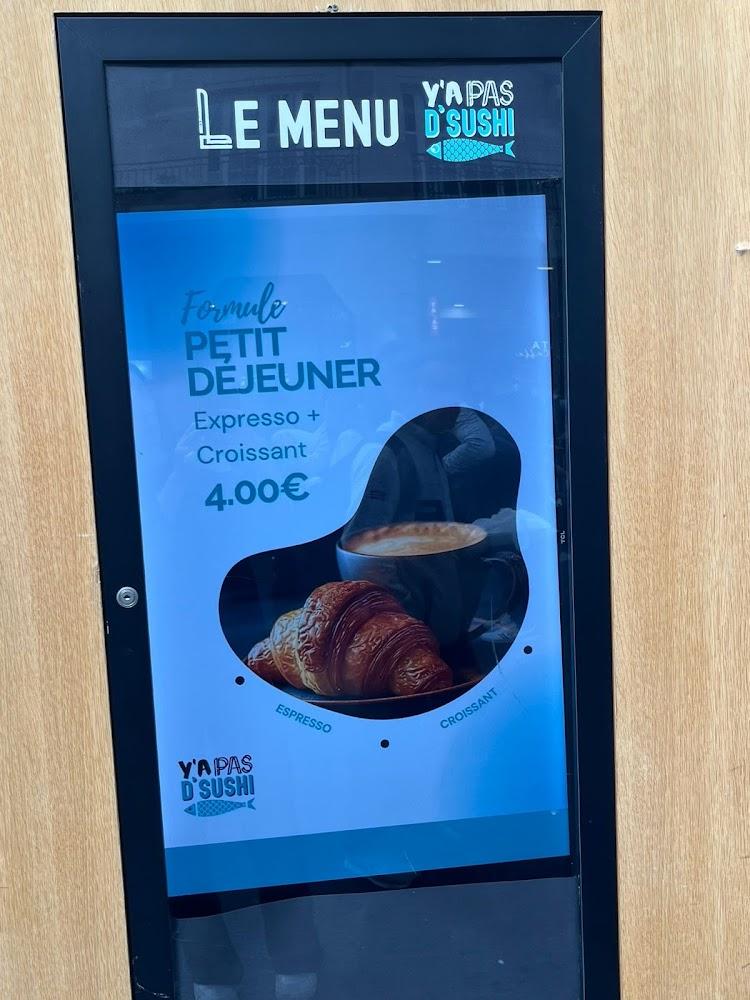 Y'a Pas d'Sushi - Scan Menu 2