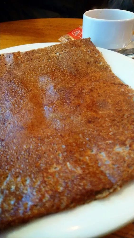 Galette de Sarrasin Aux Pommes Cuites