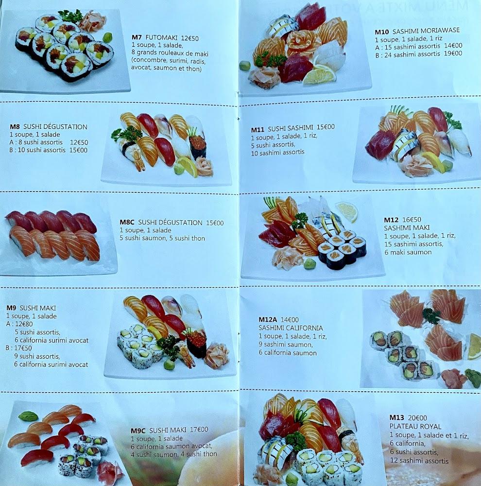Yakitori Montparnasse - Scan Menu 1